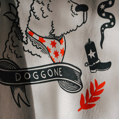 Doggone - Screen Printed Long Sleeve Tee