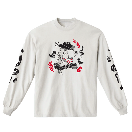 Doggone - Screen Printed Long Sleeve Tee