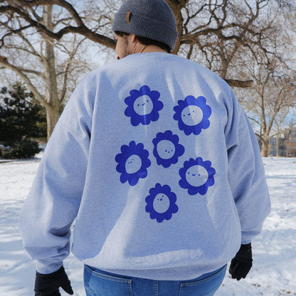 Flower Party - Screen Printed Sweatshirt