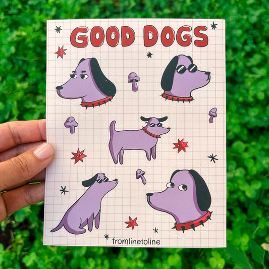 Good Dogs - Sticker Sheet
