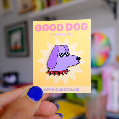 Good Dog - Enamel Pin