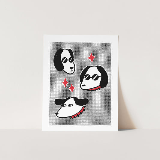 Dog Pack - Screen Print